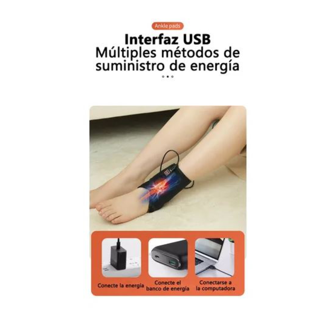 Tobillera electrica 3 Niveles Tobillo